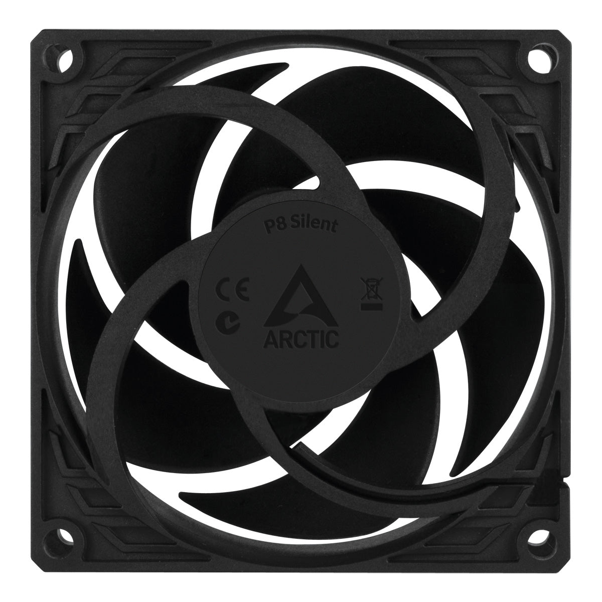 ARCTIC P8 Silent - 80 mm Low-Noise-Lüfter | 5 Pack