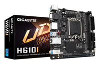GIGABYTE H610I Motherboard - Unterstützt Intel Core 14. Generation CPUs, 4+1+1 Hybrid Digital VRM, bis zu 5600MHz DDR5, 1xPCIe 3.0 M.2, GbE LAN, USB 3.2 Gen 1