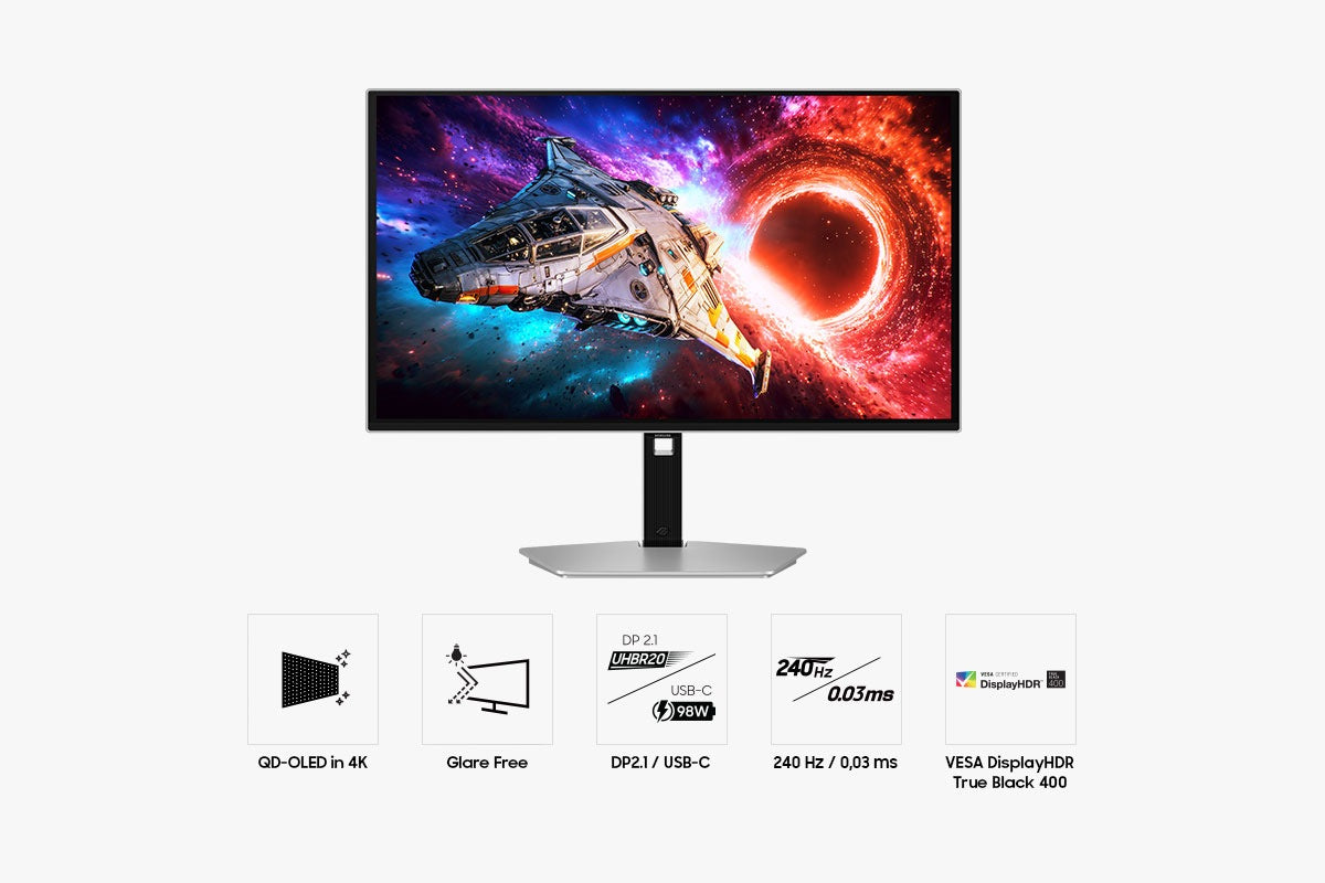 Samsung 27" Odyssey OLED G8 (G80SH) 4K UHD 240Hz Gaming Monitor