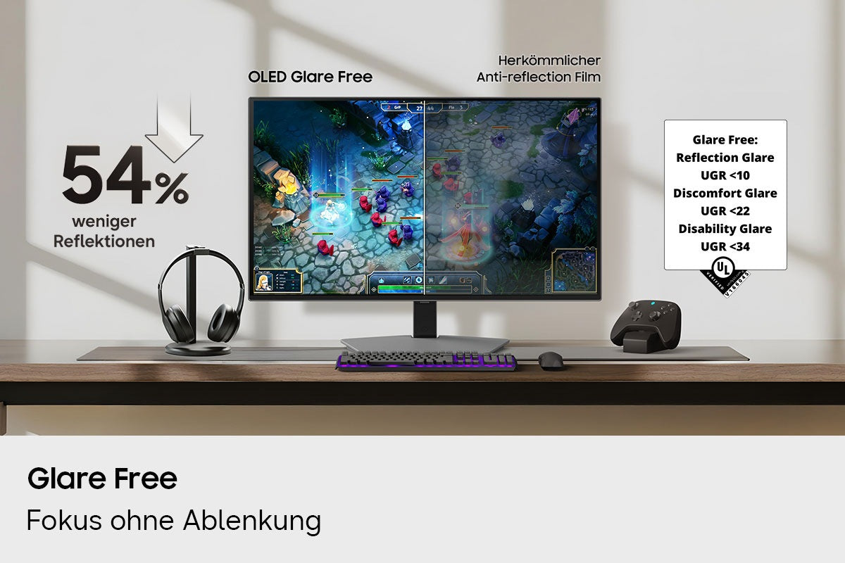 Samsung 27" Odyssey OLED G8 (G80SH) 4K UHD 240Hz Gaming Monitor