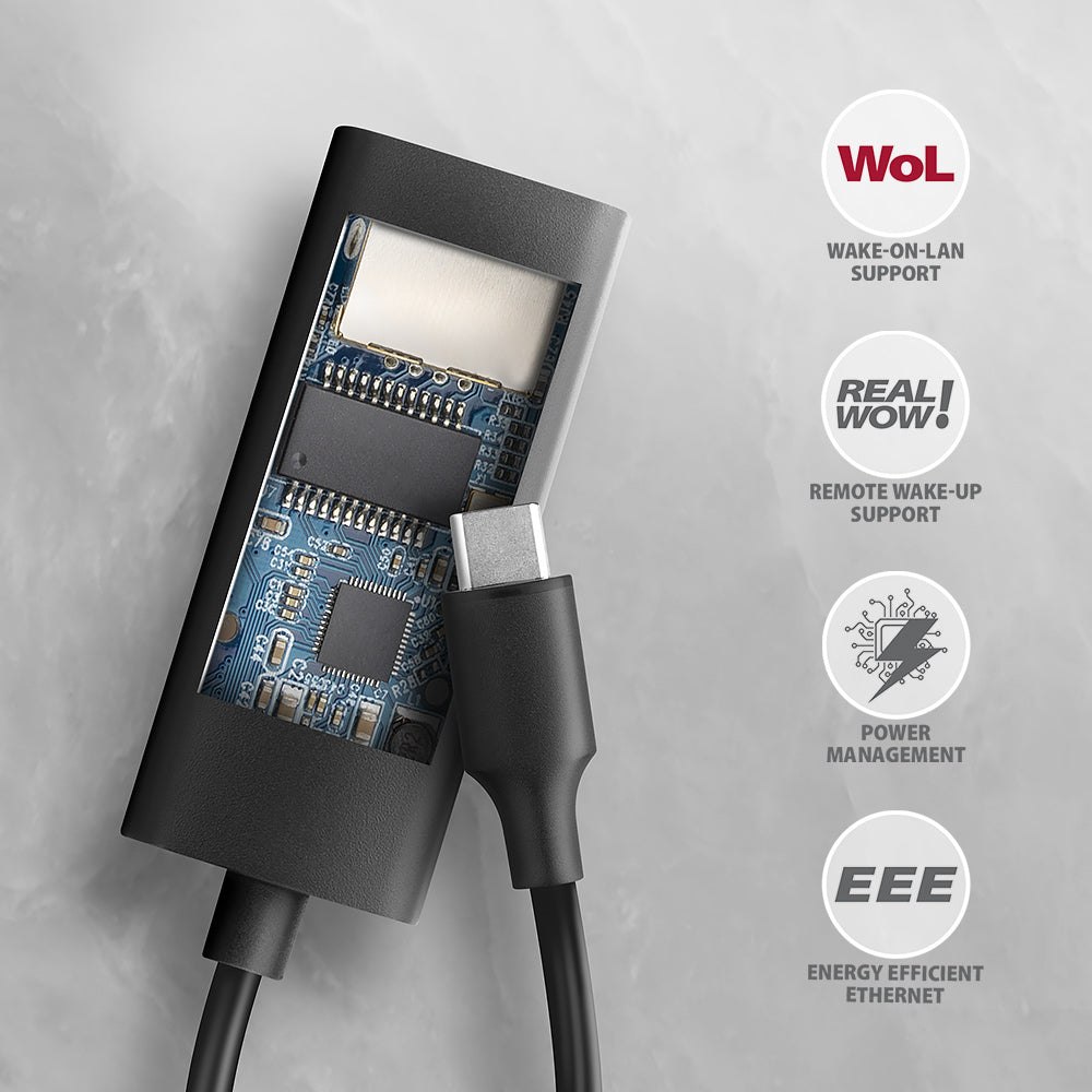 Axagon ADE-ARC USB‑C 3.2 Gen 1 – Gigabit‑Ethernet‑Adapter, Realtek 8153