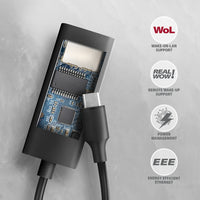 Axagon ADE-ARC USB‑C 3.2 Gen 1 – Gigabit‑Ethernet‑Adapter, Realtek 8153