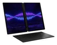 ASUS ROG Zephyrus Duo GX651AX-SR004W Intel Core Ultra 9 386H Hybrid (2-in-1) 40,6 cm (16") Touchscreen 3K 64 GB LPDDR5x-SDRAM 2 TB SSD NVIDIA GeForce RTX 5090 Wi-Fi 7 (802.11be) Windows 11 Home Grau QWERTZ Deutsch