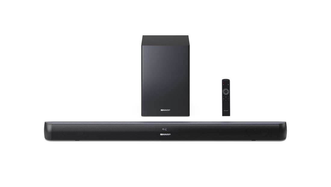 Sharp HT-SBW202 Soundbar-Lautsprecher Schwarz 2.1 Kanäle 100 W