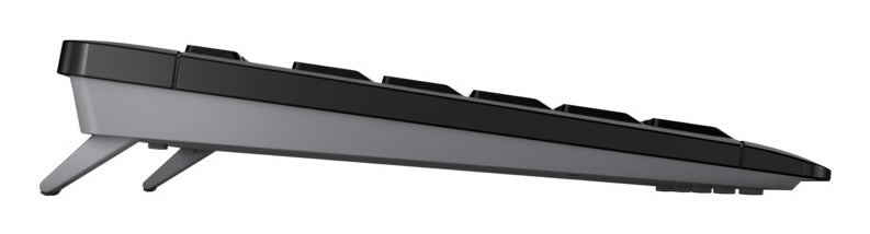 CHERRY STREAM KEYBOARD WIRELESS Tastatur Universal RF Wireless QWERTY Portuguesisch Schwarz