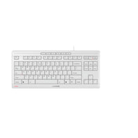CHERRY STREAM KEYBOARD TKL Tastatur Universal USB QWERTY Englisch Weiß