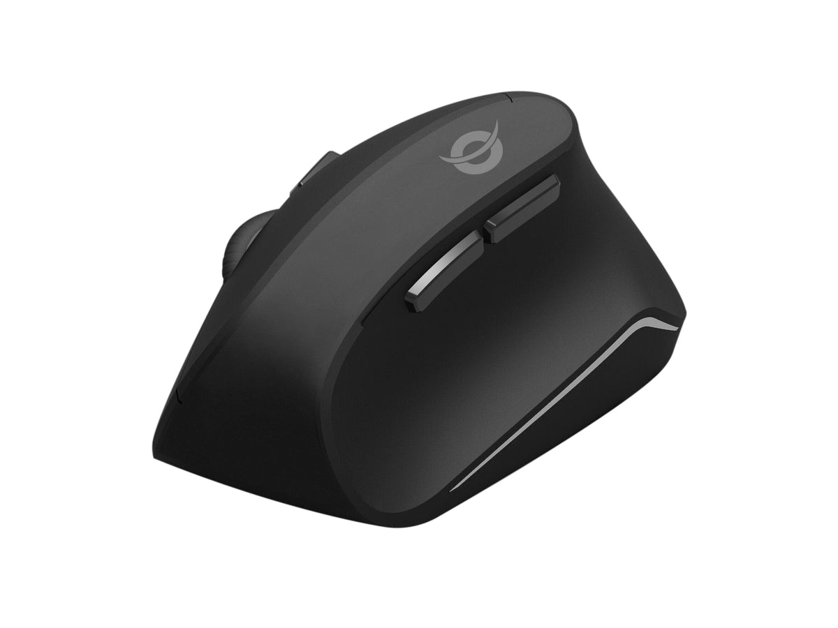 Conceptronic ORAZIO ERGO Kabelloses Set aus ergonomischer Tastatur und vertikaler Maus, spanisch