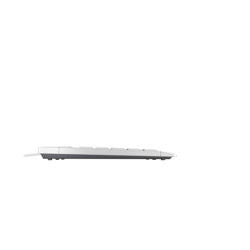 CHERRY STREAM KEYBOARD TKL Tastatur Universal USB QWERTZ Schweiz Weiß