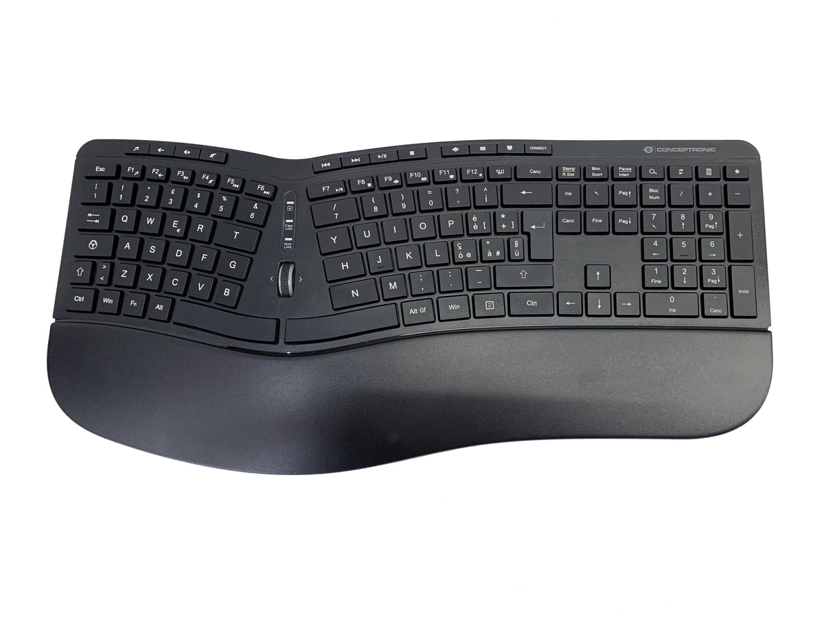 Conceptronic ORAZIO02IT Tastatur Maus enthalten Büro RF Wireless QWERTY Italienisch Schwarz