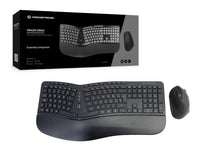 Conceptronic ORAZIO02IT Tastatur Maus enthalten Büro RF Wireless QWERTY Italienisch Schwarz