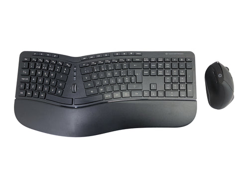Conceptronic ORAZIO02PT Tastatur Maus enthalten Büro RF Wireless QWERTY Portuguesisch Schwarz