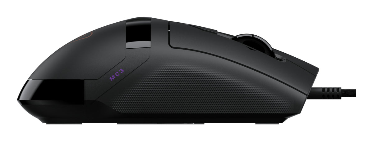 Turtle Beach Command Series MC3 Wired Gaming-Maus - optischer Owl-Eye-Sensor mit 30.000 DPI, 4D-Scrollrad, 1.000-Hz-Abtastrate, Titan Optical Switches, RGB-Beleuchtung