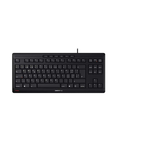 Cherry TAS Stream KEYBOARD TKL Corded CH-Layout schwarz