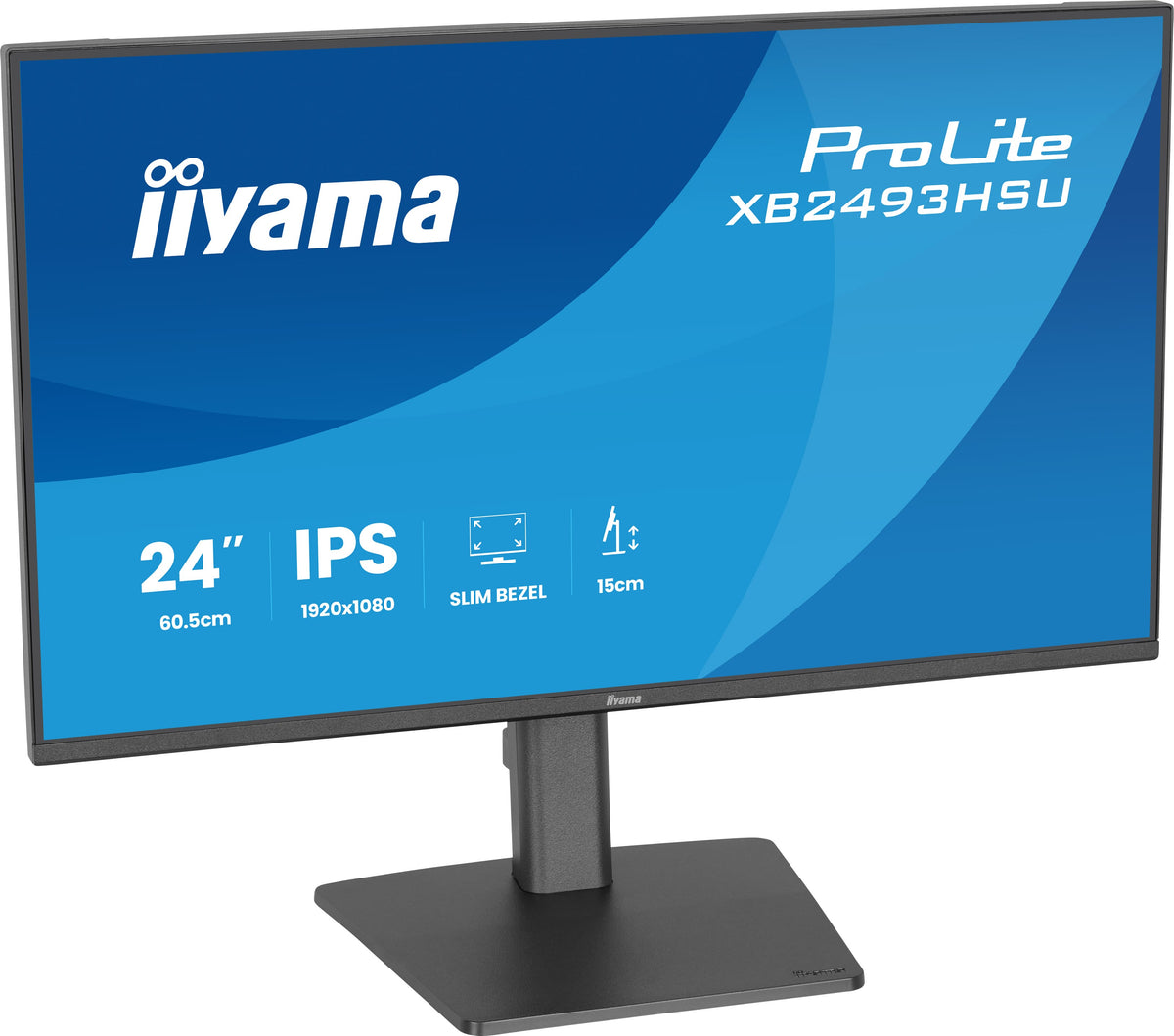 iiyama ProLite XB2493HSU-B1 Computerbildschirm 60,5 cm (23.8") 1920 x 1080 Pixel Full HD LED Schwarz