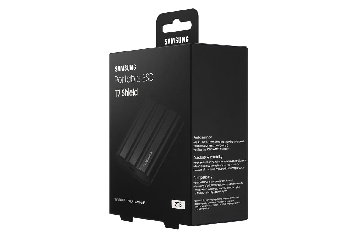 Samsung MU-PE2T0S 2 TB USB Typ-C 3.2 Gen 2 (3.1 Gen 2) Schwarz