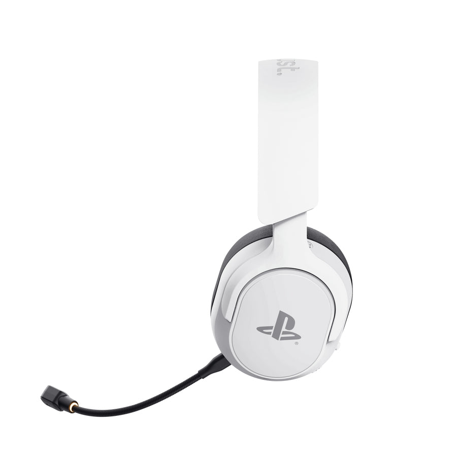 Trust GXT 499 Forta Kopfhörer Verkabelt & Kabellos Kopfband Gaming Weiß