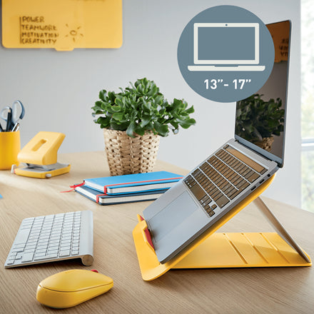 Leitz Ergo Cosy Laptop-Ständer Gelb 43,2 cm (17")
