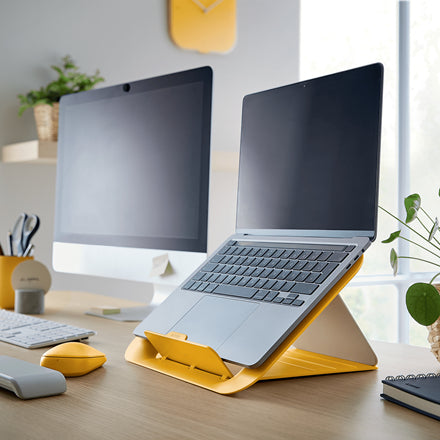 Leitz Ergo Cosy Laptop-Ständer Gelb 43,2 cm (17")