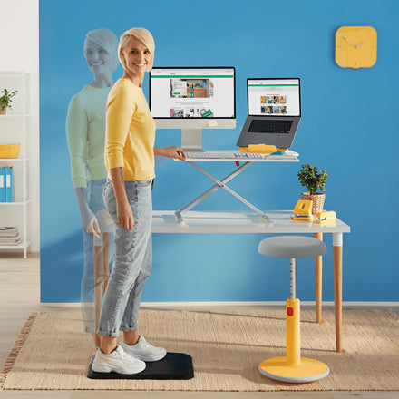 Leitz Ergo Cosy Laptop-Ständer Gelb 43,2 cm (17")
