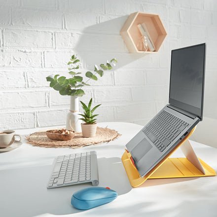 Leitz Ergo Cosy Laptop-Ständer Gelb 43,2 cm (17")