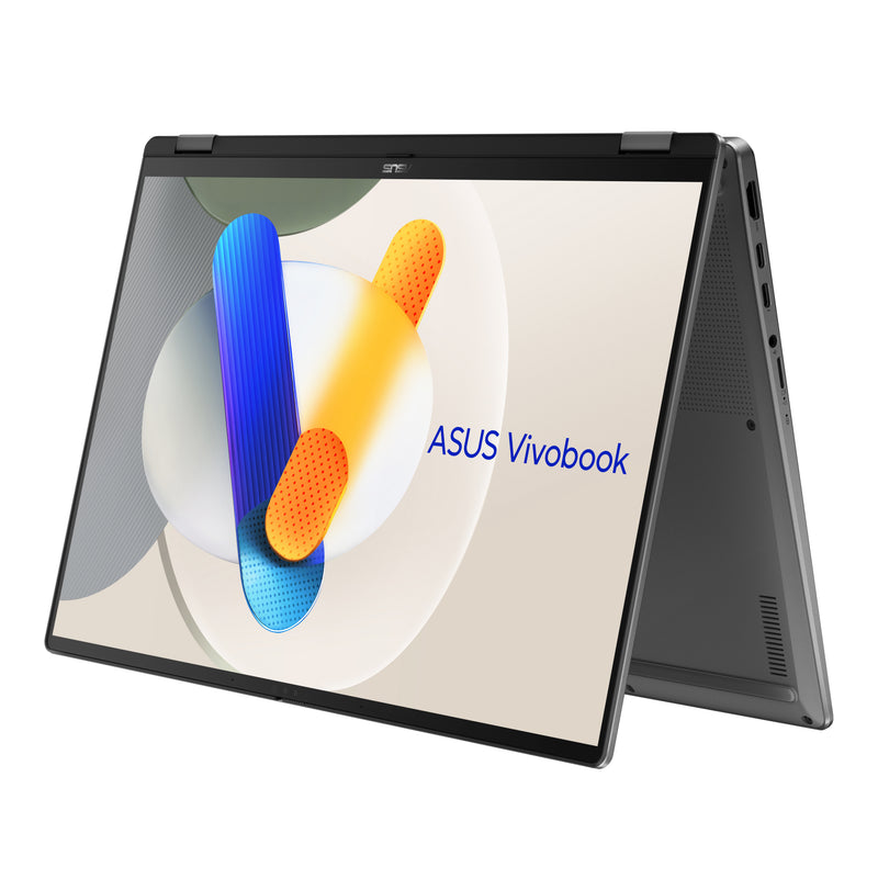 ASUS Vivobook 16 Flip TP3607SA-SI155W Copilot+ PC Intel Core Ultra 7 256V Hybrid (2-in-1) 40,6 cm (16") Touchscreen WUXGA 16 GB LPDDR5x-SDRAM 1 TB SSD Wi-Fi 7 (802.11be) Windows 11 Home Deutsch Grau