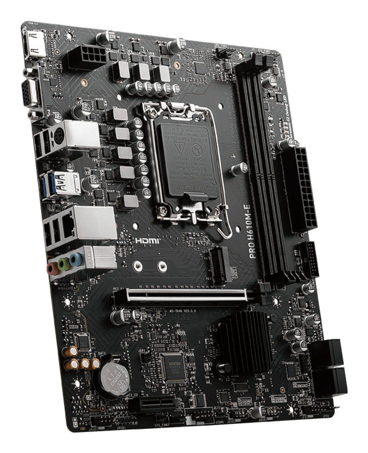 MSI PRO H610M-E Motherboard Intel H610 LGA 1700 micro ATX