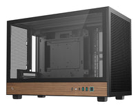 DeepCool CH260 WOOD Micro Tower Schwarz, Holz