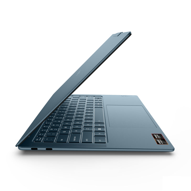 Lenovo Yoga Slim 7 14AGP11 Copilot+ PC AMD Ryzen AI 7 445 Laptop 35,6 cm (14") 2.8K 16 GB 1 TB SSD Wi-Fi 7 (802.11be) Windows 11 Home Deutsch Türkis