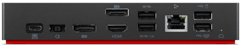 Lenovo ThinkPad Universal Thunderbolt 4 Smart Dock Kabelgebunden Schwarz