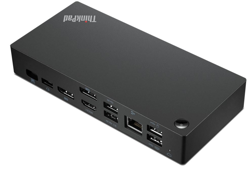 Lenovo ThinkPad Universal Thunderbolt 4 Smart Dock Kabelgebunden Schwarz