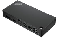 Lenovo ThinkPad Universal Thunderbolt 4 Smart Dock Kabelgebunden Schwarz