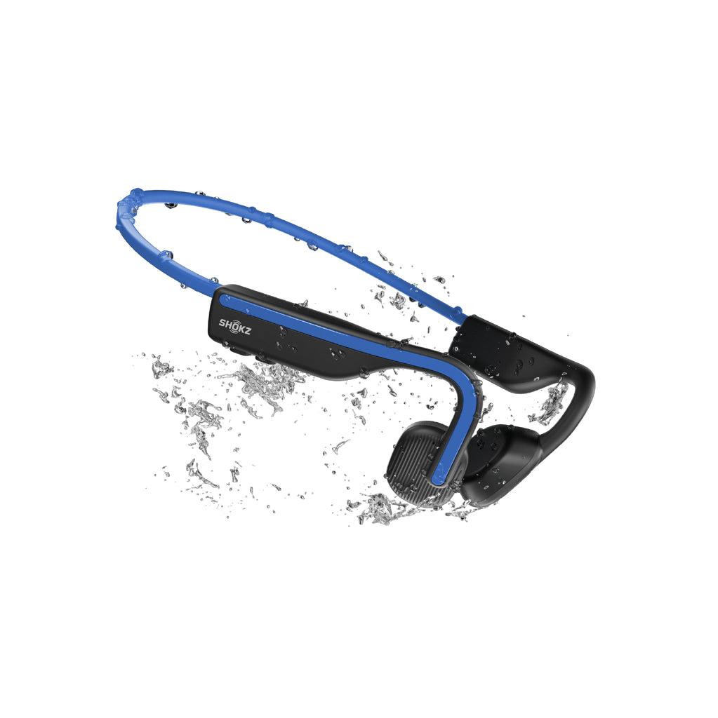 SHOKZ OpenMove Kopfhörer Kabellos Ohrbügel Anrufe/Musik USB Typ-C Bluetooth Blau