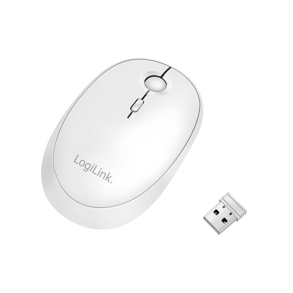 LogiLink ID0205 Maus Büro Beidhändig RF Wireless + Bluetooth 1600 DPI
