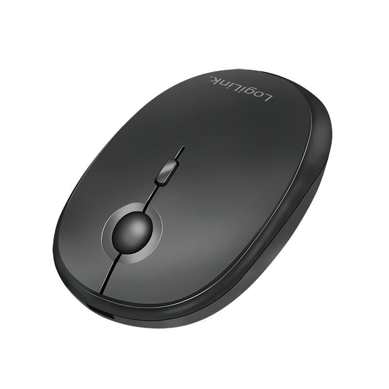 LogiLink ID0204 Maus Büro Beidhändig RF Wireless + Bluetooth 1600 DPI