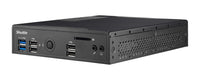 Shuttle XPC slim Barebone DS20UV2, Celeron 5205U, 1xHDMI, 1xDP, 1xVGA, 2xLAN (1xGbit, 1x2.5Gbit), 1xCOM, 8xUSB, lüfterlos, 24/7 Dauerbetrieb