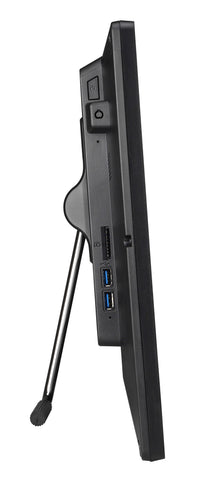 Shuttle XPC All-In-One complete IoT PC P9200PA Intel® Celeron® 5205U 49,5 cm (19.5") 1600 x 900 Pixel Touchscreen All-in-One-PC 8 GB DDR4-SDRAM 250 GB SSD Windows 10 IoT Enterprise Wi-Fi 5 (802.11ac) Schwarz