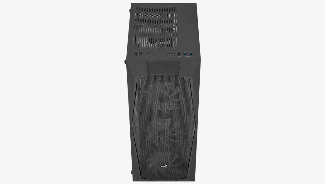 Aerocool Falcon ARGB Midi Tower Schwarz