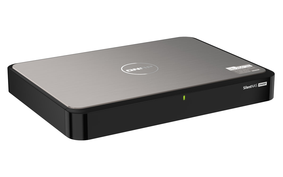 QNAP HS-264 NAS Desktop Intel® Celeron® N5105 8 GB 0 TB QNAP Turbo System Schwarz