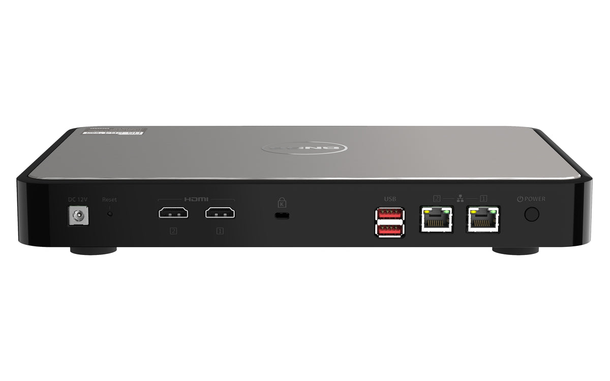 QNAP HS-264 NAS Desktop Intel® Celeron® N5105 8 GB 0 TB QNAP Turbo System Schwarz