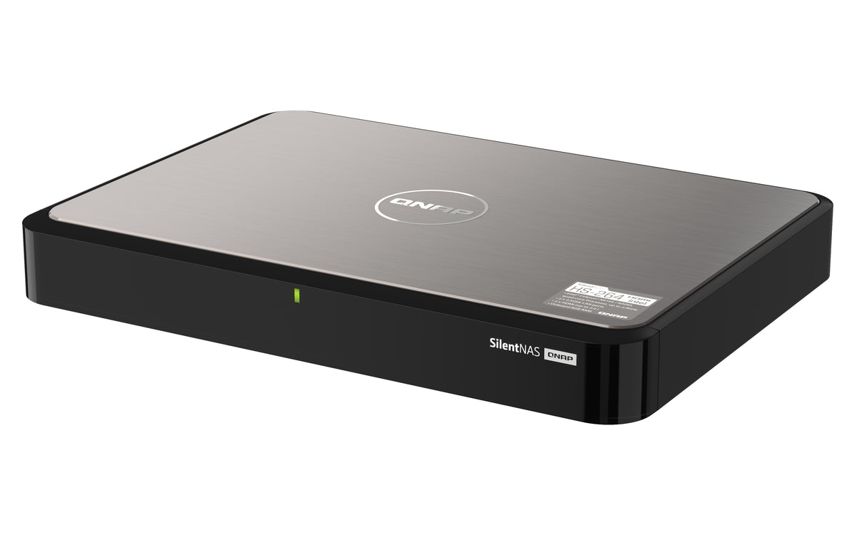 QNAP HS-264 NAS Desktop Intel® Celeron® N5105 8 GB 0 TB QNAP Turbo System Schwarz