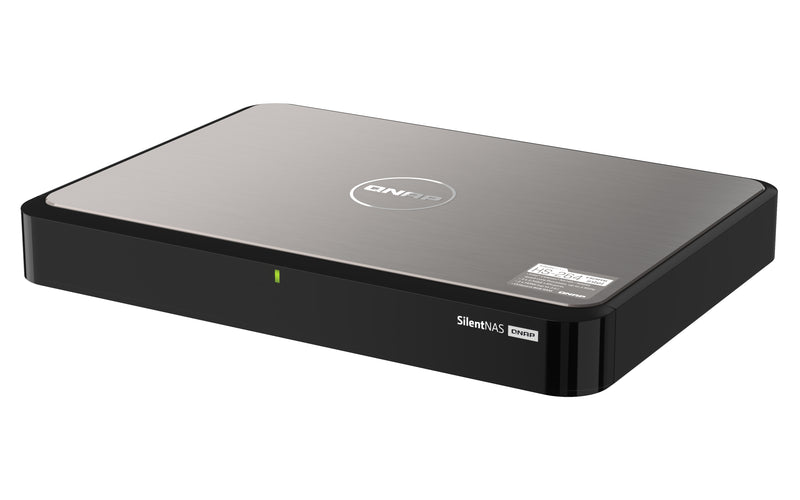 QNAP HS-264 NAS Desktop Intel® Celeron® N5105 8 GB 0 TB QNAP Turbo System Schwarz
