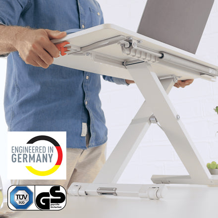 Leitz 65330085 Stehschreibtisch Grau