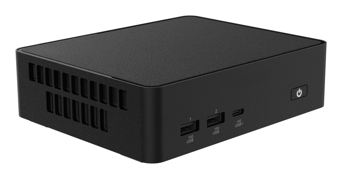 ASUS NUC RNUC16WCKW3051M2 Intel Core 3 304 8 GB DDR5-SDRAM 128 GB SSD Mini PC Mini-PC Schwarz