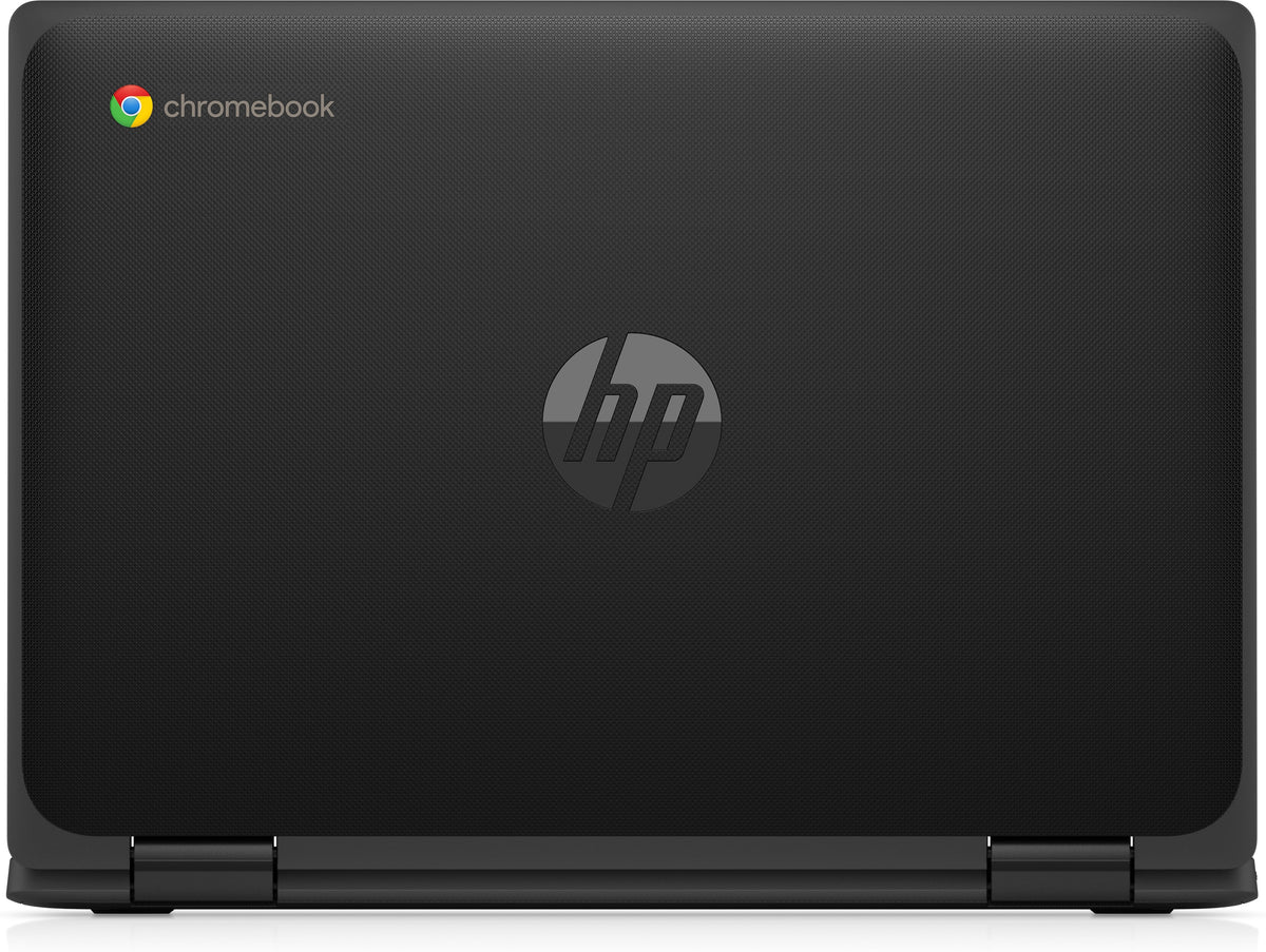 HP Chromebook x360 11 G4 Intel® Celeron® N5100 29,5 cm (11.6") Touchscreen HD 4 GB LPDDR4x-SDRAM 64 GB eMMC Wi-Fi 6 (802.11ax) ChromeOS Schwarz