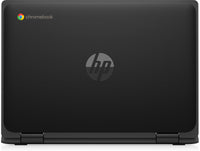 HP Chromebook x360 11 G4 Intel® Celeron® N5100 29,5 cm (11.6") Touchscreen HD 4 GB LPDDR4x-SDRAM 64 GB eMMC Wi-Fi 6 (802.11ax) ChromeOS Schwarz