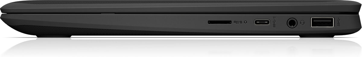 HP Chromebook x360 11 G4 Intel® Celeron® N5100 29,5 cm (11.6") Touchscreen HD 4 GB LPDDR4x-SDRAM 64 GB eMMC Wi-Fi 6 (802.11ax) ChromeOS Schwarz