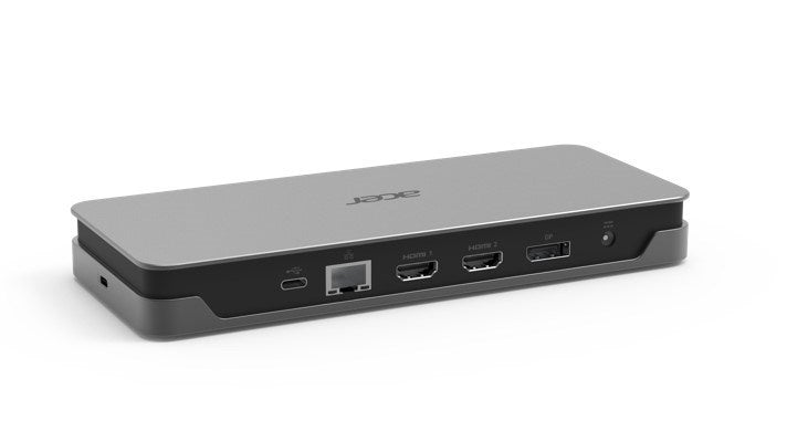 Acer USB Type-C Gen 1 Dock Kabelgebunden USB 3.2 Gen 1 (3.1 Gen 1) Type-C Grau