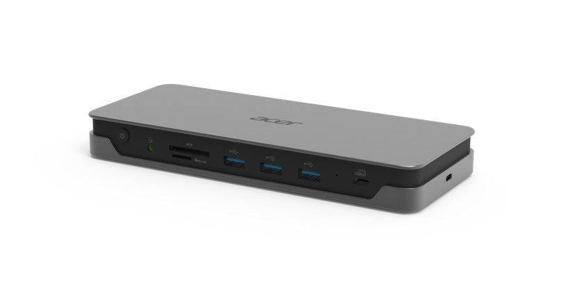 Acer USB Type-C Gen 1 Dock Kabelgebunden USB 3.2 Gen 1 (3.1 Gen 1) Type-C Grau