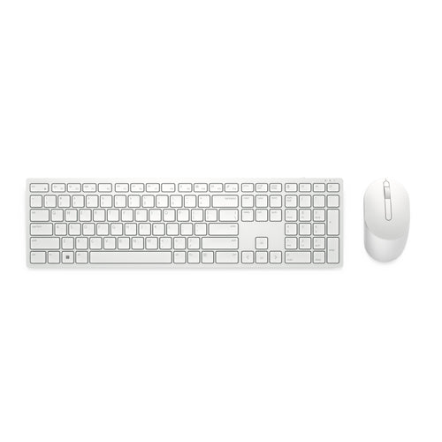DELL Pro-Tastatur und -Maus – KM5221W - US international (QWERTY) - weiß