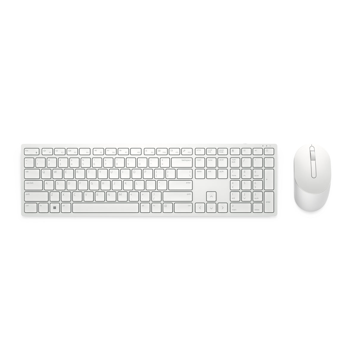 DELL Pro-Tastatur und -Maus – KM5221W - UK (QWERTY) - weiß